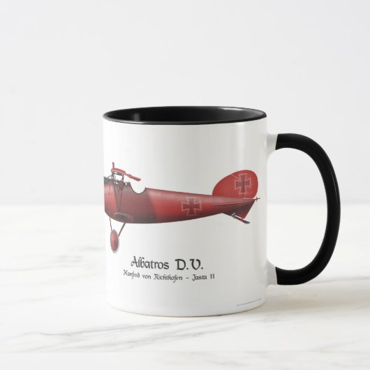 Mug As de vol rouge de baron Manfred von Richthofen (Droite)