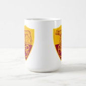 Mug AS Roma Shield Vinyl Sticker – Maroon & Gold Footb (Centre)