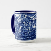 Mug Asatru royal : Bataille noble (Devant gauche)