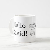 Mug Ascendance commune Bonjour David! Bonjour Will !Mu (Devant gauche)