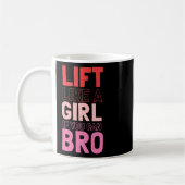 Mug Ascenseur Comme Une Fille Si Vous Pouvez Bro - Bod (Gauche)