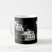 Mug Ascenseur lourd - Exercice de musculation Motivati (Devant gauche)