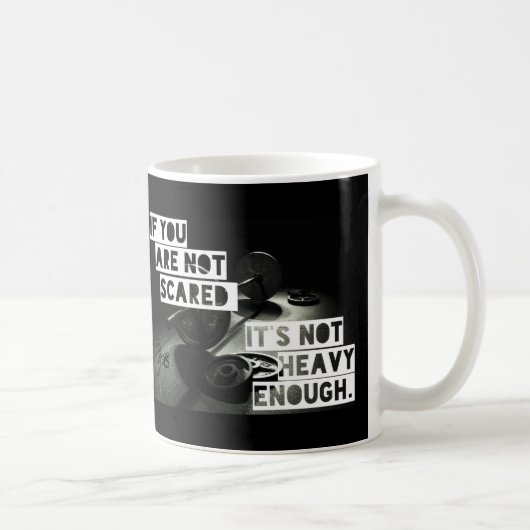 Mug Ascenseur lourd - Exercice de musculation Motivati (Droite)