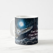 Mug Ascent lunaire : Vol au clair de lune du hibou (Devant gauche)