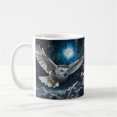Mug Ascent lunaire : Vol au clair de lune du hibou (Gauche)