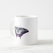 Mug Asexual Flag Swallowtail (Devant gauche)