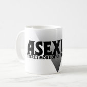 Mug Asexuel : Il y a plus de nous que vous pensez (Devant gauche)