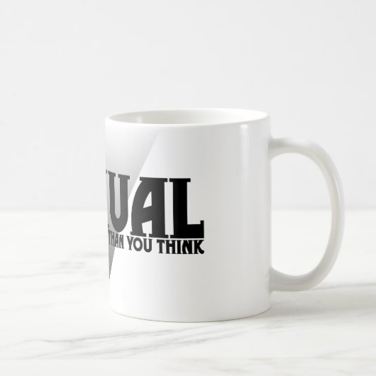 Mug Asexuel : Il y a plus de nous que vous pensez (Droite)