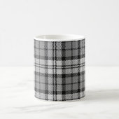 Mug Ash Grey Blackwatch Campbell Tartan Plaid (Centre)