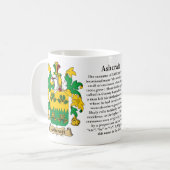 Mug Ashcraft, l'origine, la signification et la crête (Devant gauche)