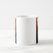 Mug Ashen au milieu des flammes - Art dramatique et fl (Centre)