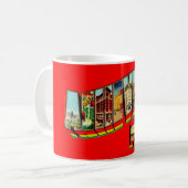 Mug Asheville NC Coloré (Devant gauche)
