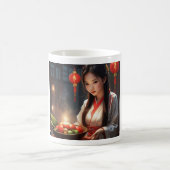 Mug (Asian Girl II) Classic Mug, 11 oz (Centre)