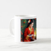 Mug (Asian Girl VIII) Classic Mug, 11 oz (Devant gauche)
