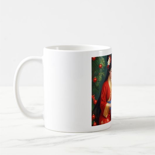 Mug (Asian Girl VIII) Classic Mug, 11 oz (Gauche)