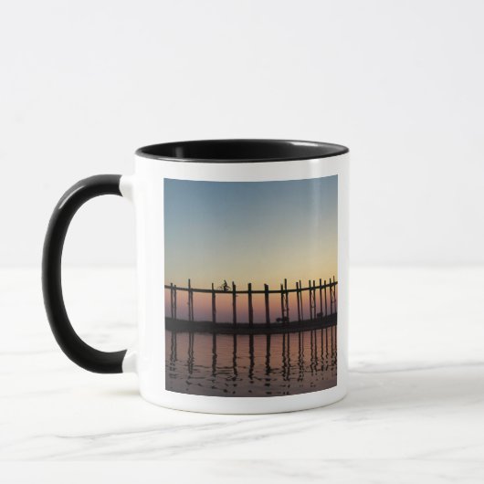 Mug Asie, Birmanie (Myanmar) : Silhouette d'U Bien (Gauche)