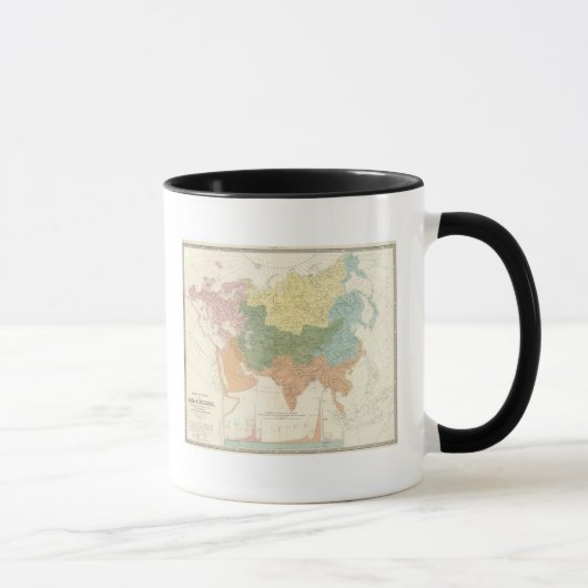 Mug Asie, Europe, systèmes fluviaux (Droite)