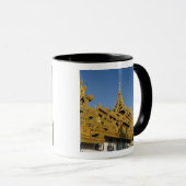 Mug Asie, Myanmar, Yangon. Stube d'or de Shwedagon 2 (Devant droit)