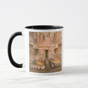 Mug Asie Thaïlande, Sukhothai, les pieds de Bouddha et