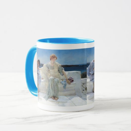 Mug Ask Me No More par Sir Lawrence Alma Tadema (Devant gauche)