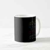 Mug Asl Alphabet Teacher American Sing Language Asl Ch (Devant droit)