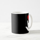 Mug ASL American Sign Language Love Main Sign ASL Squa (Devant droit)