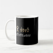 Mug ASL American Sign Language Sensibilisation des sou (Gauche)