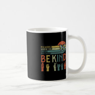 Mug ASL Be Kind ASL Langue des Signes Américaine