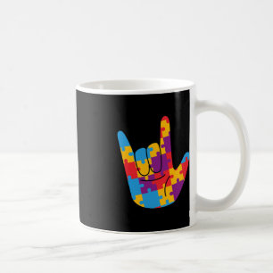 Mug ASL Love Langue des Signes Prise en charge de la S