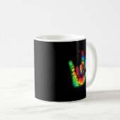 Mug ASL Love Sign Language (Devant droit)