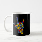 Mug ASL Love Sign Language (Gauche)