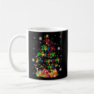 Mug Asl Noël Arbre Lumières Asl Langue des Signes H