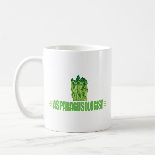 Mug Asperge drôle (Gauche)