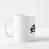 Mug Asperges avec symbole d'anarchie (Gauche)