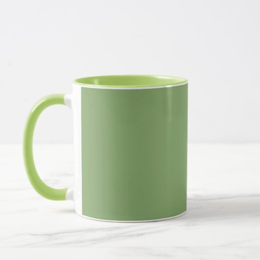 Mug Asperges (couleur solide) (Gauche)
