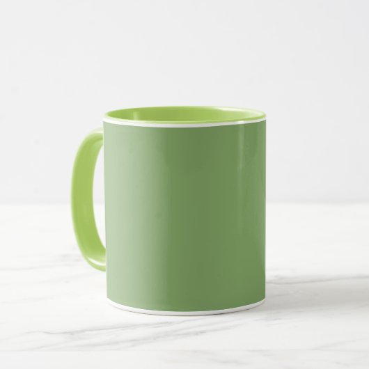 Mug Asperges (couleur solide) (Devant gauche)