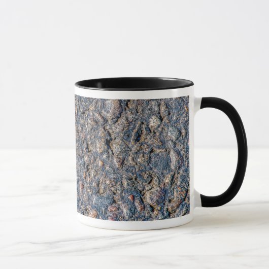 Mug Asphalte et texture de galets (Droite)