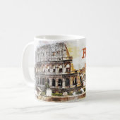 Mug Aspiration d'art de stade d'arène de bâtiment de (Devant gauche)