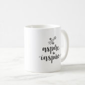 Mug Aspire à inspirer (Devant droit)