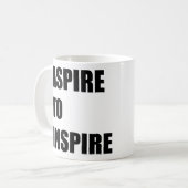 Mug aspirer à inspirer (Devant gauche)