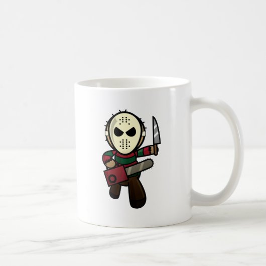 Mug Assassin en série mignon de bande dessinée (Droite)