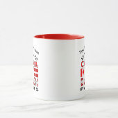 Mug Assemblé Canada avec pièces danoises Customisées (Centre)