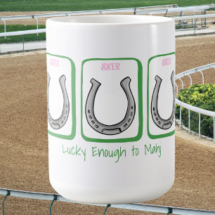 Mug Assez chanceux pour Mahj Derby Fer à cheval Mahjon