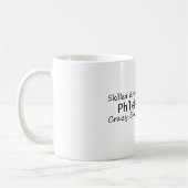 Mug Assez compétent pour devenir fou phlébotomiste (Gauche)