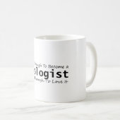 Mug Assez compétent pour devenir un géologue fou assez (Devant droit)