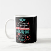 Mug Assez Difficile Pour Être Une Infirmière Correctio (Gauche)