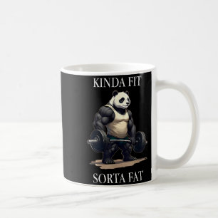 Mug Assez en Forme Un Peu Gros Gym Panda Musculation E