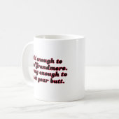 Mug Assez vieux Grandmere (Devant gauche)