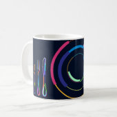 Mug Assiette vide cuillère fourchette (Devant gauche)