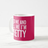Mug Assimilez-moi un devis amusant (Devant gauche)